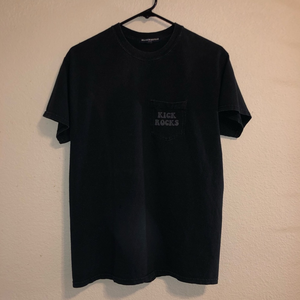 Brandy Melville “Kick Rock” Pocket Tee!